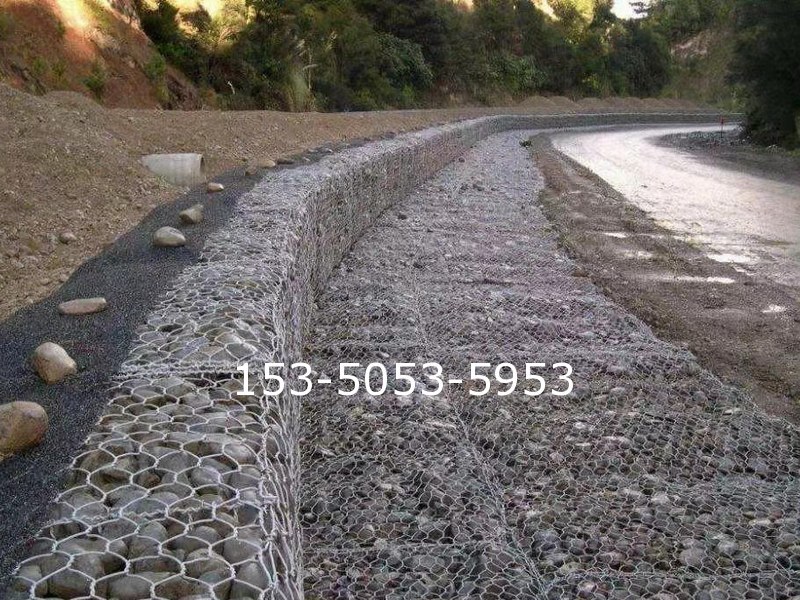 锌铝镁合金石笼网加筋网片展示